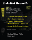 Artist Growth — 3 Songs Package