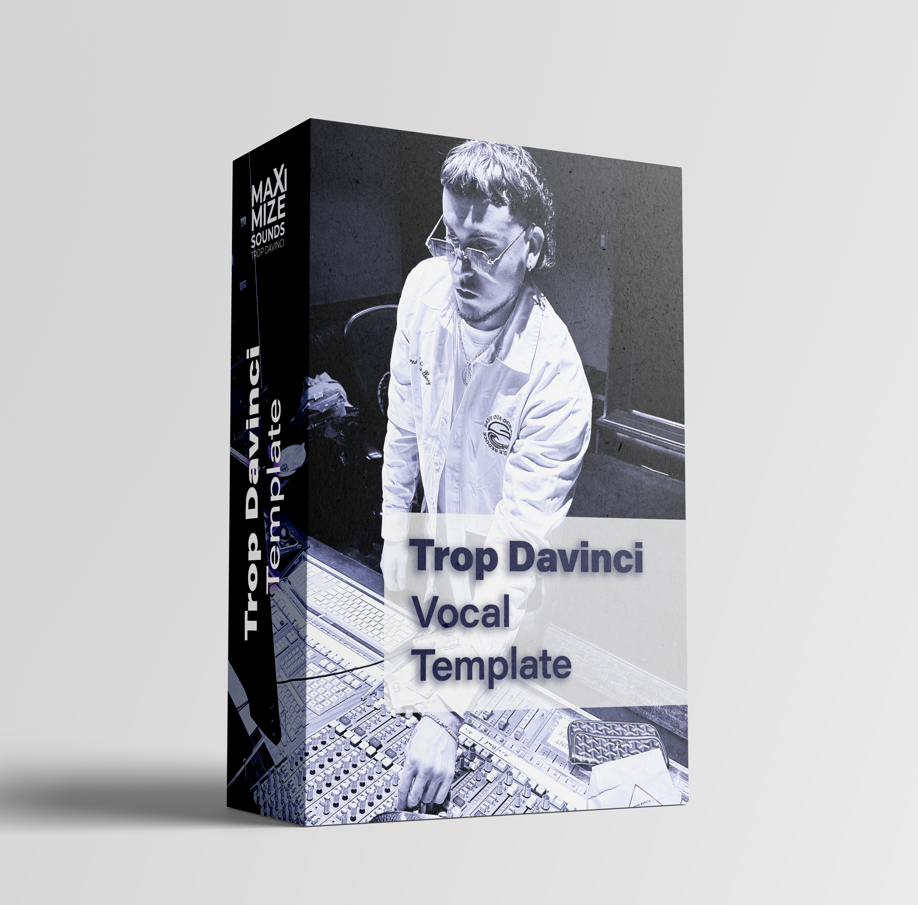 Trop Davinci Vocal Template for Pro Tools - professional rap vocal chain preset by Maximize Sounds