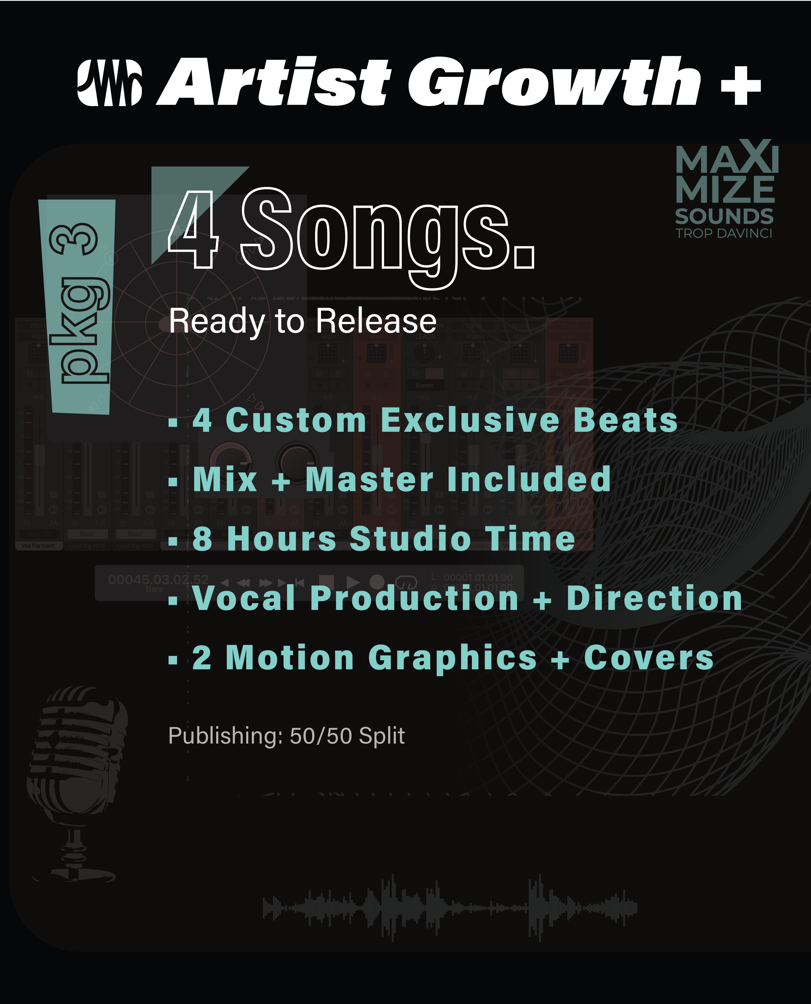 Growth+ — 4 Songs Package