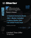 Starter — 2 Songs Package